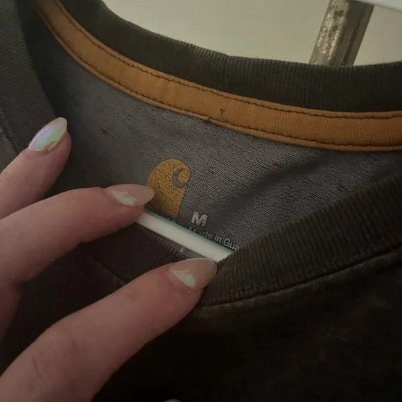 Carhartt Black and Red Short Sleeve Tee - Picture 2 of 4